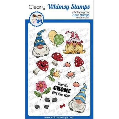 Whimsy Stamps Krista Heij-Barber Clear Stamps - Gnomies